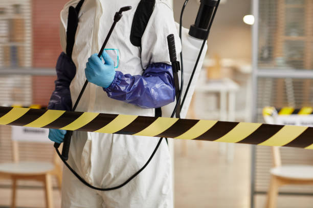 Professional Blood Cleanup technician working in Jefferson, NC